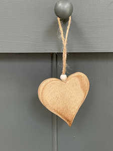 Decoraciones colgantes de madera en forma de corazón, el mejor para decoración festiva, decoración interior del hogar y diseño personalizado disponible, nuevo diseño - Product Image 2