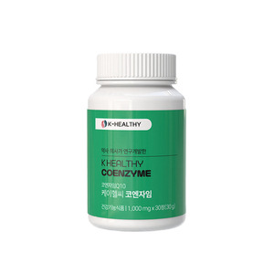 K-Healthy Coenzyme Q10 1000mg Antioxydant & Soutien à la Réduction de la Tension Artérielle 30 Comprimés pour Adultes - Product Image 1