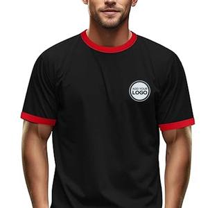 Camiseta con timbre unisex personalizada Camiseta para hombre, Camiseta de cuello redondo para hombre de peso medio de algodón - Product Image 6