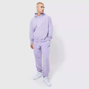 Wholesale Comfortable Lightweight Pullover <b>Hoodies</b> for <b>Men</b> 400 GSM Fleece Fabric Long Sleeves <b>Running</b> Eco-friendly Plus Size - Product Image 2