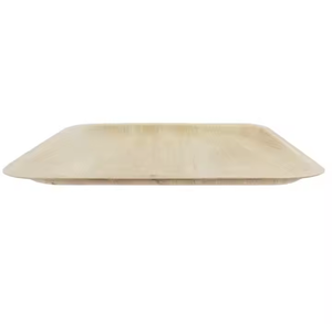 Platos de Hoja de Palma de Areca 100% Naturales y Orgánicos, Diseño de Lujo, Platos de Alta Calidad para Comida en Casa, Patrón Único - Product Image 4
