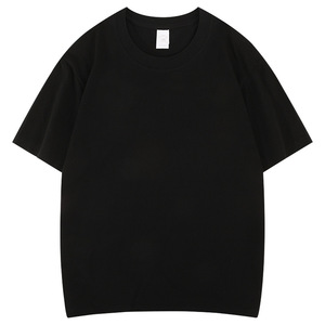 Venta al por mayor de moda de algodón camiseta de gran tamaño personalizado en blanco camiseta para ropa de hombre colorido de manga corta - Product Image 1