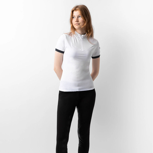 Chemise d'équitation à manches courtes pour femmes, haut respirant de performance - Product Image 3