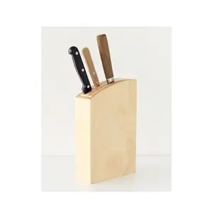 Standing Kitchen Wood Knife Holder good quality decorative items superior quality at affordable cost Indian Supplier