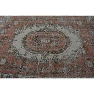 พรมตุรกีวินเทจคลาสสิกสีแดงสีขาวแบบปะต่อดีไซน์พื้นที่ขนาดใหญ่ขนาด9x12ทรงสี่เหลี่ยมผืนผ้าวัสดุขนสัตว์ยางลาเท็กซ์สำหรับพรมห้องโถง - Product Image 5