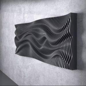 Parametric ART DECO ชุดตกแต่งผนังลายหยักทำจากไม้21รูปแบบดิจิทัล CNC สำหรับตัดเลเซอร์ที่แม่นยำงานหัตถกรรมสำหรับแขวน-สำหรับ - Product Image 1