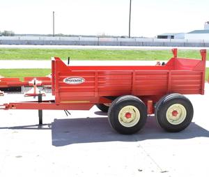 Semi-remorque benne basculante hydraulique pour tracteur agricole, moteur de basculement arrière, garantie 3 ans - Multifonctionnelle et durable pour - Product Image 1