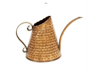 Pichet à eau antique vintage en cuivre pur gaufré, vente en usine, cruches à eau pour café d'hôtel, bouilloires en verre et métal - Product Image 1