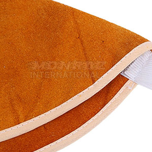 2025 Leather Welding <b>Arm</b> Sleeves Flame Retardant Protection Heavy Duty Cowhide Leather Welding <b>Arm</b> Heat Resistant - Product Image 3