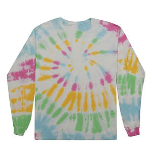 Camiseta informal de invierno con tinte de corbata para hombre, camiseta de manga corta de gran tamaño con decoración de botones, ajuste holgado - Product Image 5