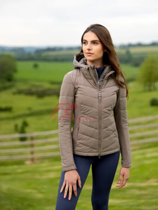 Chaqueta de montar a caballo de alta calidad para mujer, venta al por mayor, tejido técnico Softshell, secado rápido, transpirable, cómodo, ajustado, ecuestre - Product Image 2