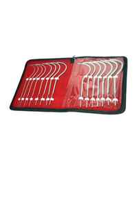Kit de Instrumentos Urinarios Manuales Guyon de Acero Inoxidable Quirúrgico Profesional Caronia, 15 Piezas, Dilatadores Uretrales, CE - Product Image 2