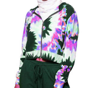 เสื้อฮู้ดผู้หญิงแฟชั่นใหม่สำหรับฤดูหนาว มีซิป ด้านหน้ามีโลโก้ แขนยาว ไซส์ใหญ่ ทรงปกติ เซ็กซี่ - Product Image 5