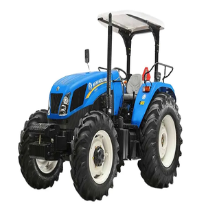 Buen y barato precio usado New-H-olland tractor stock pequeño Mini tractor agrícola para la venta - Product Image 2