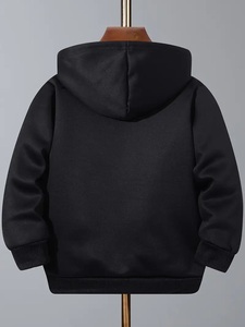 Nouvelle veste d'hiver à capuche unisexe tendance, taille petite et moyenne, vêtements décontractés pour enfants, mode écologique, vêtements d'extérieur chauds en velours côtelé - Product Image 3