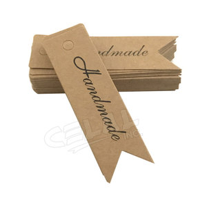 Wein – étiquette volante pliable, étiquette d'emballage personnalisée pour chaussettes, en-tête, papier cartonné avec crochet, cintre en carton, Offre Spéciale - Product Image 4