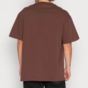 T-shirts vierges Boxy Fit personnalisés décontractés unisexe de haute qualité T-shirt Boxy en coton lourd surdimensionné vierge - Product Image 2