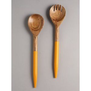 Juego de Cubiertos de Acero Inoxidable con Mango de Ratán Natural, Utensilio Personalizado para Ensalada, Tenedor y Cuchara para Hotel, Restaurante y Hogar - Product Image 4