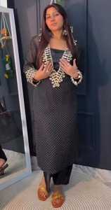 Designer indien pakistanais Bollywood Goeorgette Salwar Kameez tendance robe de mariage et de soirée pour femmes vente sur vêtements - Product Image 3