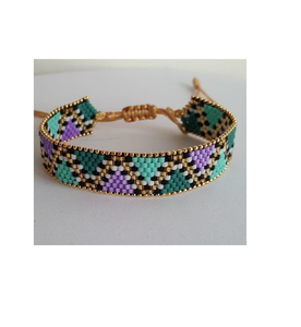 Bracelet perles rondes Bracelet bracelets porte-bonheur Design à la mode personnalisé Produit de vente chaud - Product Image 3