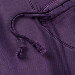 Nueva moda oscuro 100% algodón polar lavado Sudadera con capucha afecta diseño personalizado DTG sudaderas con capucha para adultos serigrafía Color sólido hombres - Product Image 3