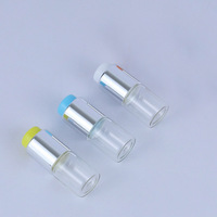 Meilleure vente Poudre lyophilisée Bouche à vis Double compartiment Eau-Poudre Essence mélangée Bouteille d'emballage en verre liquide
