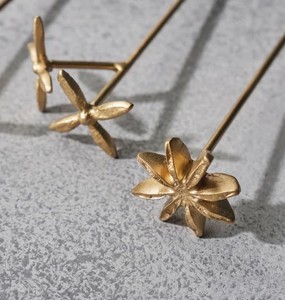 Mejor diseño de metal oro flor diseño final agitador en bajo precio - Product Image 4