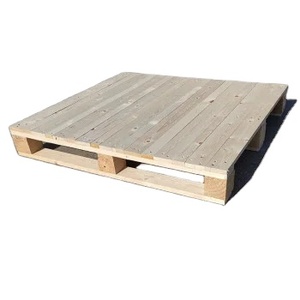 Paleta de madera personalizada para logística de exportación y almacenamiento plataforma suave reciclable respetuosa con el medio ambiente duradera - Product Image 1