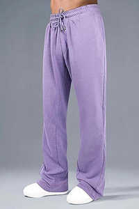 Personalizado Puff impresión pantalones de chándal hombres peso pesado Street Style Oversized Flare pantalones de alta calidad unisex Jogger - Product Image 3