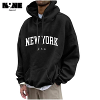 Sudadera con capucha polar GSM 400 de alta calidad para hombre con bordado de logotipo personalizado