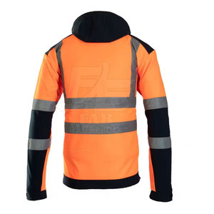 Vêtements de travail respirants et imperméables de conception personnalisée veste de sécurité haute visibilité fabriquée au Pakistan - Product Image 3