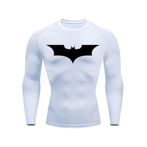 Drii Fit Compression Rash Guard T-Shirt Spandex Matériel pour Fitness Yoga Gym Workout - Product Image 5