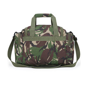 Bolsa de lona Saxon - 35 litros - Compatible con sistema Molle DPM, correa de hombro ajustable y extraíble, compartimento principal, camuflaje personalizado - Product Image 4