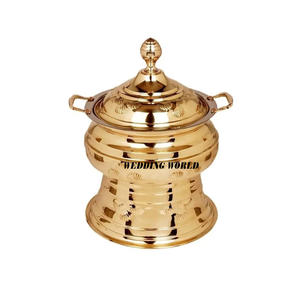 Réchaud en cuivre de luxe Plat de nourriture de créateur fait à la main de qualité supérieure Classique Élégant Vente en gros Nouveau chauffe-plats - Product Image 5