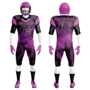 Venta al por mayor de camisetas de fútbol americano 3D, kits de uniformes en blanco para jóvenes de verano, trajes de jugadores de fútbol sublimados personalizados cortos - Product Image 1