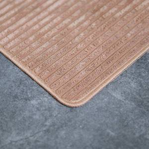 Brown Solid Color Rectangle <b>Floor</b> <b>Mat</b> Non-Slip <b>Rubber</b> Backing Home Use 60x90 cm - Product Image 2