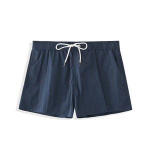 กางเกงขาสั้นกีฬาผู้ชาย 8 นิ้ว ผ้าตาข่าย สำหรับออกกำลังกาย ฟิตเนส บาสเก็ตบอล มีกระเป๋า กางเกงบอร์ดชอร์ต สกรีนโลโก้ได้ แห้งเร็ว - Product Image 3