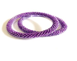 Pulseras de perlas de cuentas de cristal informales de alta calidad para mujer, última moda directa de Nepal, regalos de aniversario - Product Image 2