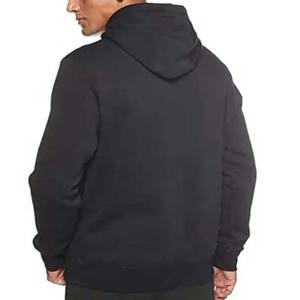 Sweat à capuche oversize à fermeture éclair unisexe, logo brodé personnalisé, sweat en polaire d'hiver - Product Image 4