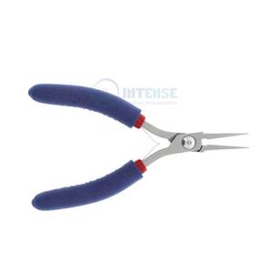 Professional Stainless Steel 5.5in <b>Needle</b> Nose Pliers Long Tip 1.21in Serrated Jewelry Making Tools <b>Beading</b> Wire Bending DIY - Product Image 1