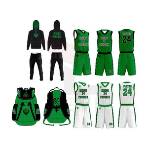 Uniformes de basket-ball à sublimation personnalisés Vêtements de sport 100% Polyester Adultes Taille personnalisée Conceptions personnalisées Autres vêtements de sport - Product Image 5