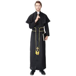 Robes de chœur unisexes en coton respirant avec broderie de logo personnalisée de haute qualité, dernier style, traditionnelles pour l'église et musulmanes - Product Image 5
