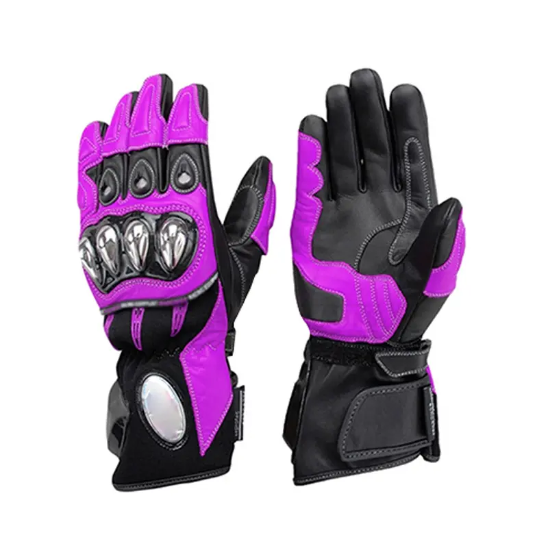 Buy Custom Abrasion Vibration-Resistant Outdoor Motorcycle Racing Sports Riding Biker Gloves Full Finger Protect Gloves