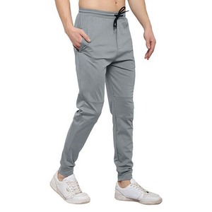 Vente en gros Pantalon large droit décontracté pour homme 100% coton Pantalon de survêtement cargo pour homme avec fermeture à cordon taille moyenne - Product Image 2