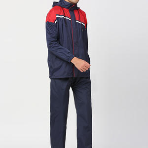 Conjunto Deportivo de 2 Piezas con Capucha, Impermeable, Cortavientos, Transpirable, para Invierno, con Logotipo Personalizado, para Correr, Entrenar y Gimnasio - Product Image 4