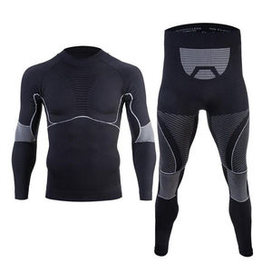 Nueva moda personalizada para hombres, ropa de gimnasio de compresión, ropa de gimnasio, conjunto de compresión de Fitness - Product Image 3