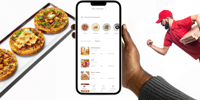 Aplicación de entrega de comida superior para MAC y Android |   Versión de Internet en Stock