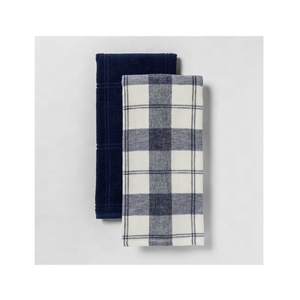 Ensemble de chiffons de nettoyage pour la maison, serviettes à main antiadhésives, ultra-fiables, séchage rapide, 100% coton, vaisselle - Product Image 1