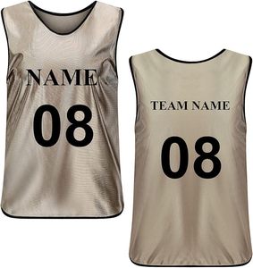 Ropa de entrenamiento transpirable Ropa de fútbol Baberos de entrenamiento Ropa deportiva de entrenamiento alto Camiseta de fútbol Camisetas de fútbol Ropa Uniformes Chaleco - Product Image 3