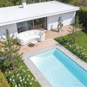 Coque de piscine en fibre de verre, piscine enterrée, piscine professionnelle, piscine portable, piscine sur le toit - Product Image 1